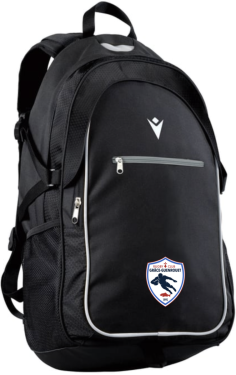 Sac à dos shuttle noir avec logo brodé
