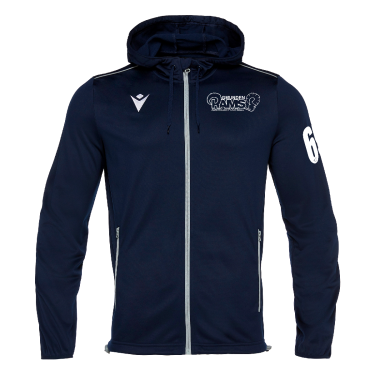 Rams poly full zip hoody nav
