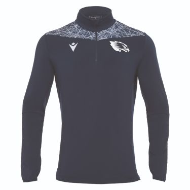 Tiber training 1/4 zip top nav/wht