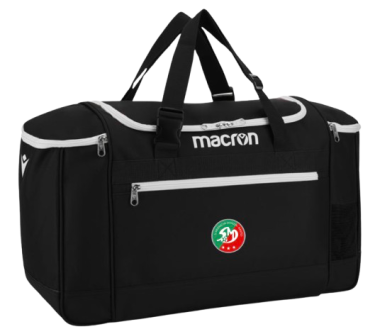 Sac de sport trip m noir avec logo brodé,  48,3 l