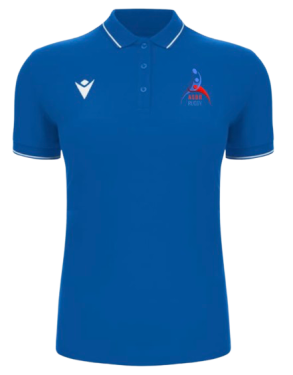 Polo femme waltz eco royal avec logo brodé