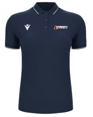 Polo femme en coton waltz navy avec logo brodé