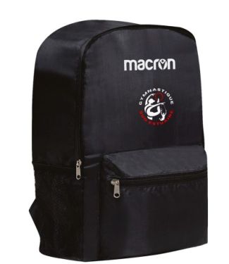 Sac à dos wing noir avec logo brodé