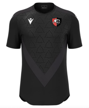 Maillot wisp noir avec logo floqué