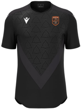 Maillot wisp noir avec logo floqué