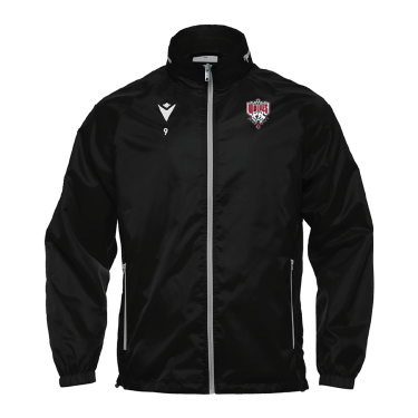 Praia antivento full zip ner/gri