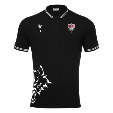 Yukar polo blk/wht ss