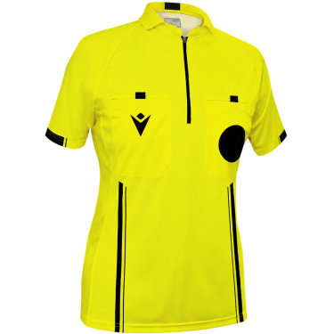 Referee usa 26 women's shirt short sleeve - yellow
