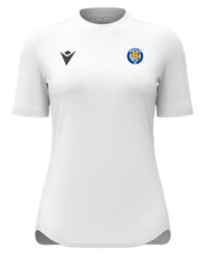 Maillot féminin zyra blanc avec écusson