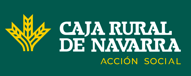 Logo accion social caja rural navarra pie